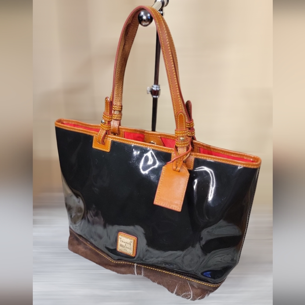 Dooney and Bourke  Patent Tote Shoulder Bag